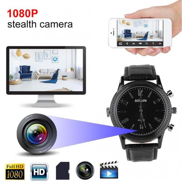 Đồng hồ đeo tay camera U13 quay đêm siêu ngụy trang